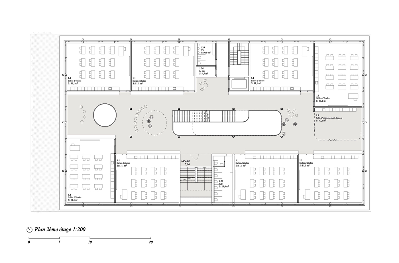 concours d'architecture pour la construction d'un groupe scolaire