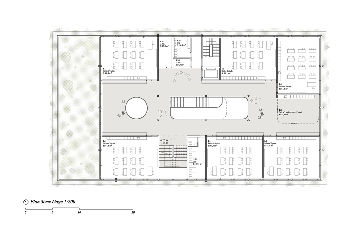 concours d'architecture pour la construction d'un groupe scolaire